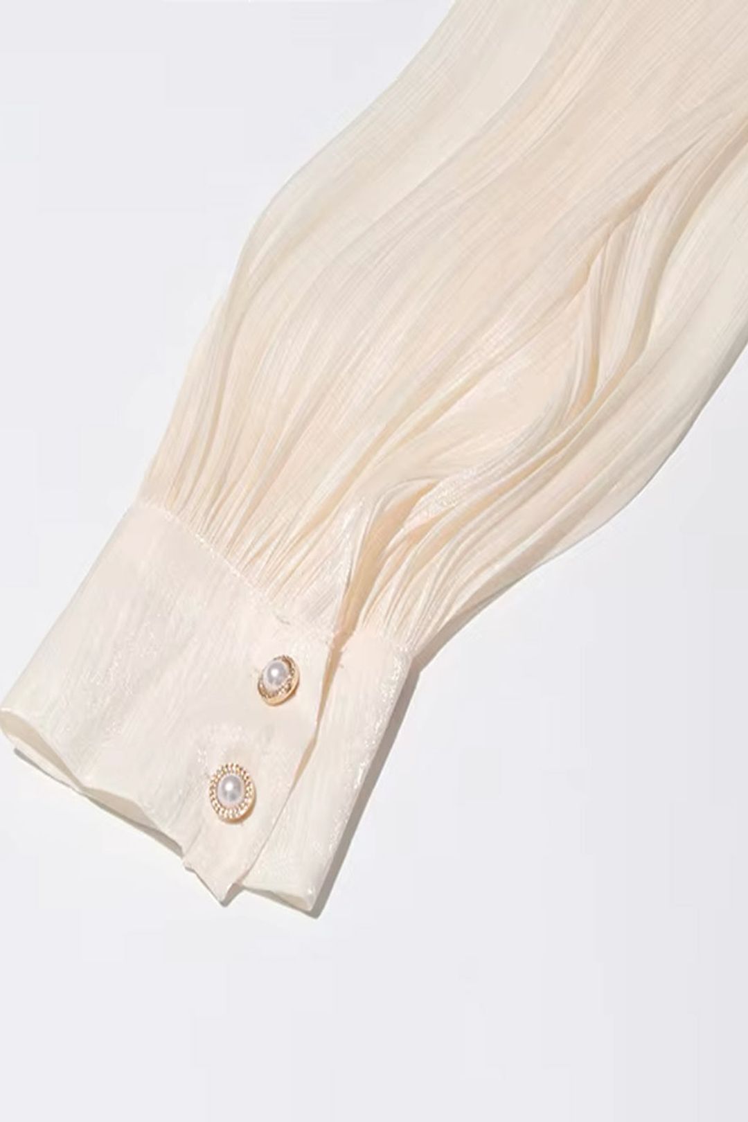 Elegant Women's Dress with Ruched Design, Lantern Sleeves, and High Waist for Summer Events