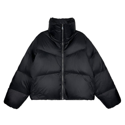 Insulating Womens Puffer Jacket - Oversized Boxy, Polyester