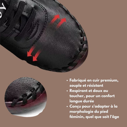 Flexible Leather Moccasins with Non-Slip Sole, Comfortable Slip-On Moccasin Shoes for Men and Women, Ideal for Daily Wear-4