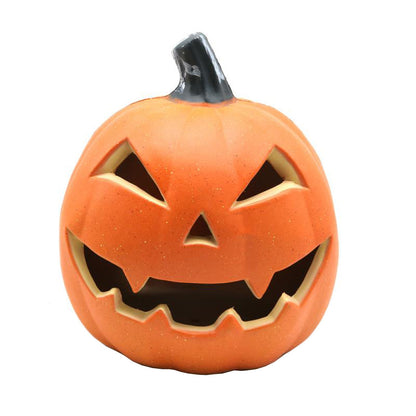 Halloween Pumpkin Lantern Plastic Blow Molded Decor