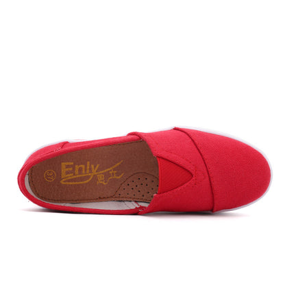 Lightweight, durable women's canvas slip-on shoes – slip-on, canvas, everyday wear