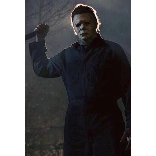 Lifelike Michael Myers Foam Latex Horror Mask - Perfect for Halloween Costume Parties, Handmade Replica of Iconic Character