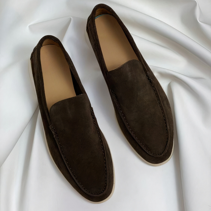 Variant image for Vintage Leather Men's Moccasins - Elegant Slip-On Shoes for Casual and Formal Wear-22