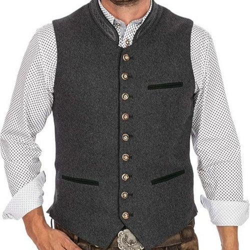 Elegant Men's Vest for Formal and Festive Occasions, Stylish Design for Versatile Wear-6
