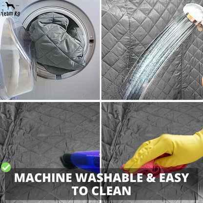 Autositz Hängemattenbezug, wasserdichter rutschfester Rücksitzschutz mit Taschen, kostenloser Sicherheitsgurt, Herbst 2025 Reise