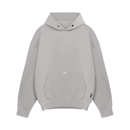 Oversized Relaxed Men's Pullover Hoodie - Cotton, Casual