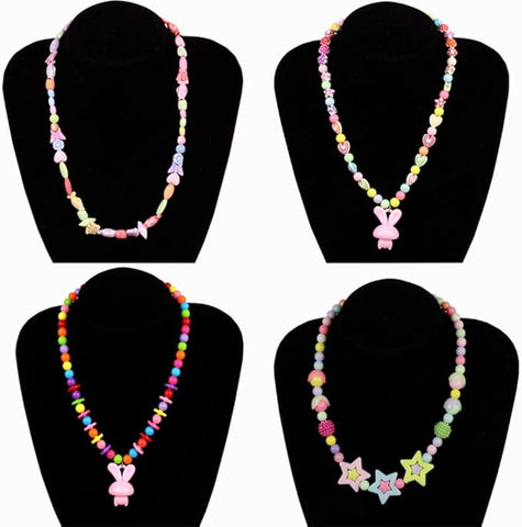 Kit per creare gioielli artigianali con perline fai-da-te per ragazze - Set di perline creative per bracciali, anelli e collane