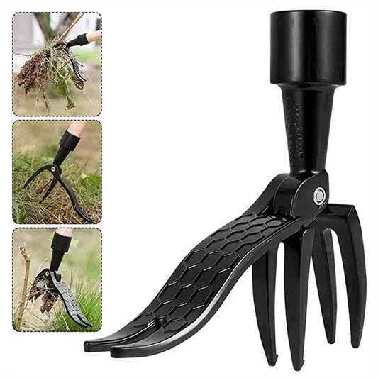 Weed Puller Stainless Steel Adjustable Detachable Handle