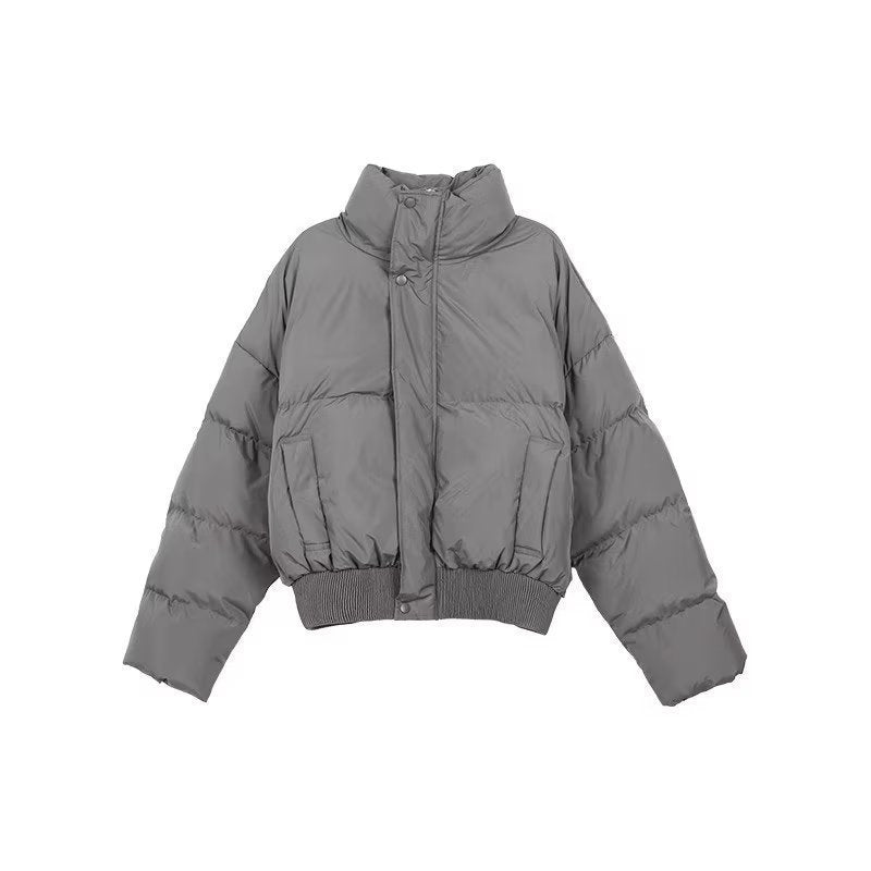 Isolierende Herren Kurze Steppjacke - Boxy Kurz, Leinen