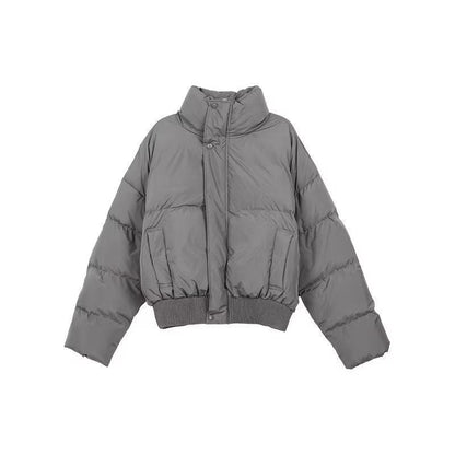 Isolierende Herren Kurze Steppjacke - Boxy Kurz, Leinen