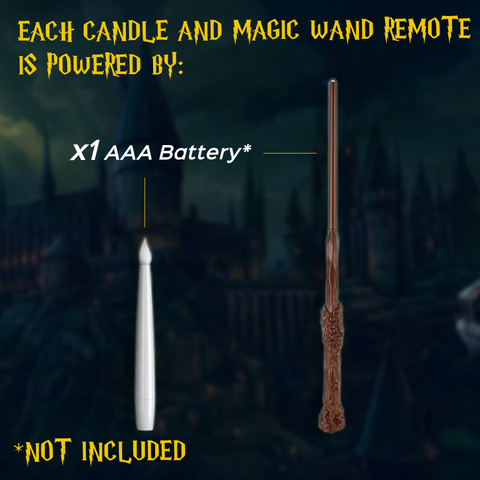 Candele galleggianti Incendio Harry Potter