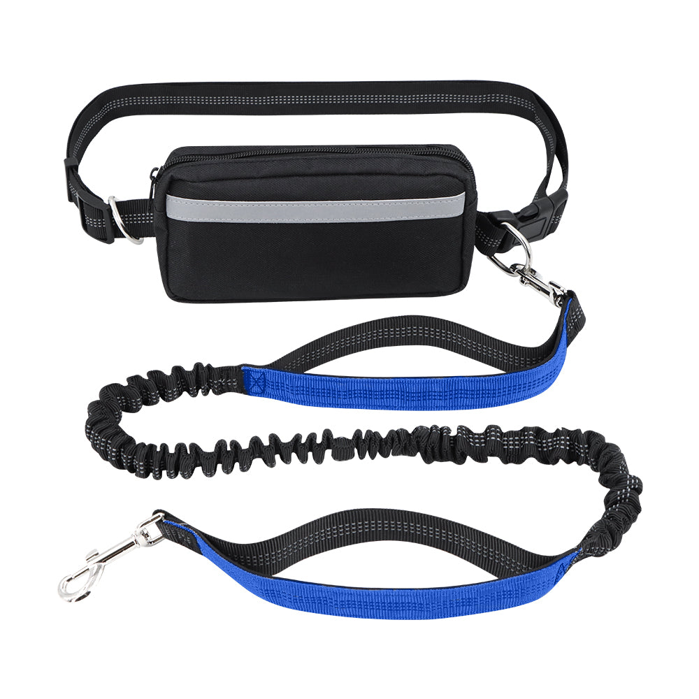 Dog Leash Double-Handle Hands-Free Bungee Reflective Walking Leash Fall 2025 Safe Control