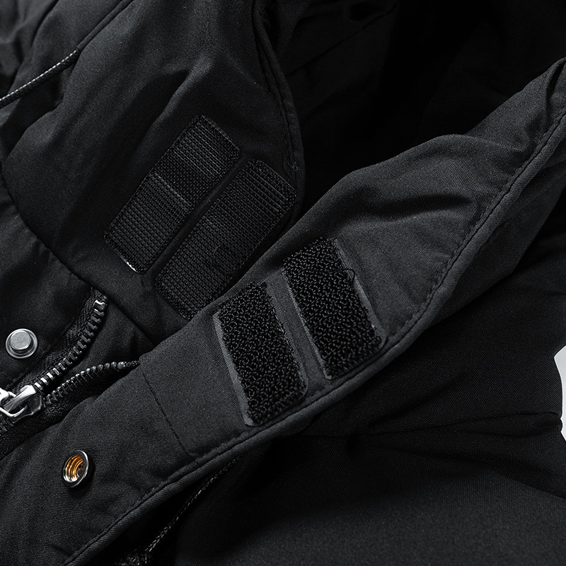 Waterproof Cozy Men's Parka Jacket - Long Quilted, For Cold