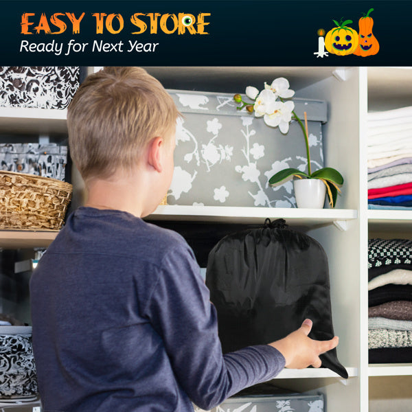 Strega Gonfiabile Palla di Cristallo 5.9ft Decorazione di Halloween 2025