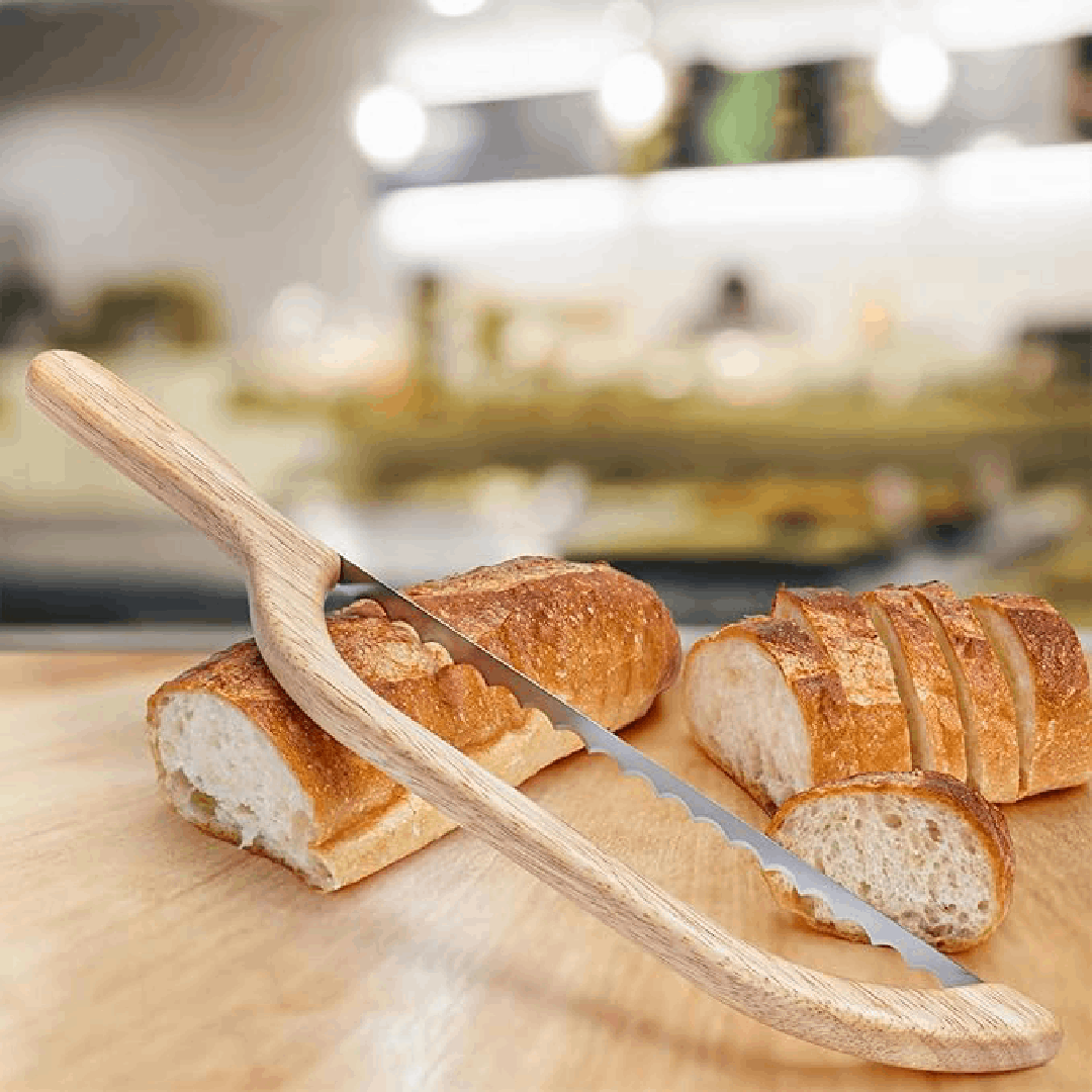 Ultimate Artisan Bread Knife – Serrated 10” Blade for Perfect Slicing of Crusty Loaves & Bagels, Ergonomic Grip