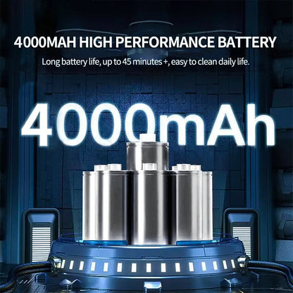 Aspirateur de voiture sans fil 95000Pa portable 4000mAh