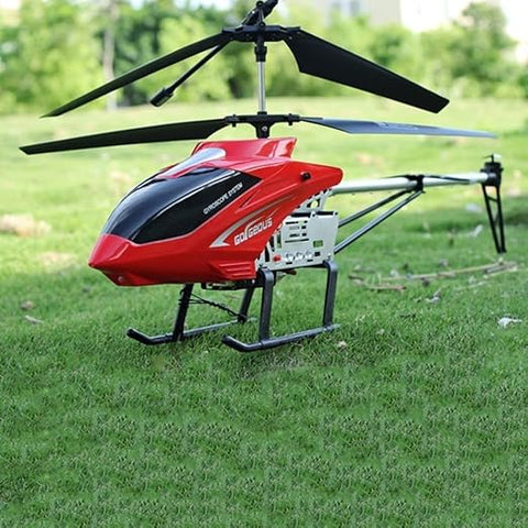 Extra Large 3.5CH Remote Control Helicopter - Durable Outdoor Drone Toy for Kids, 80cm Model