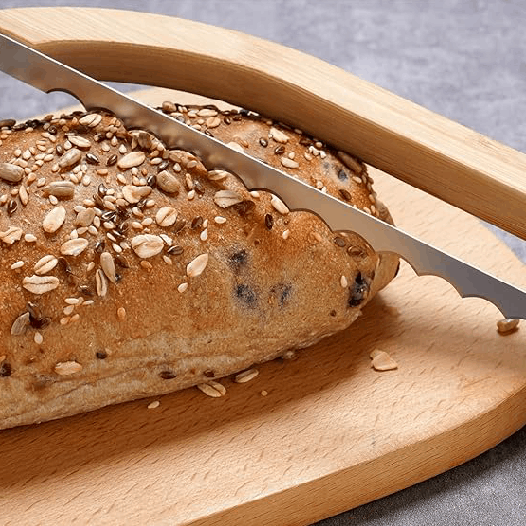 Ultimate Artisan Bread Knife – Serrated 10” Blade for Perfect Slicing of Crusty Loaves & Bagels, Ergonomic Grip