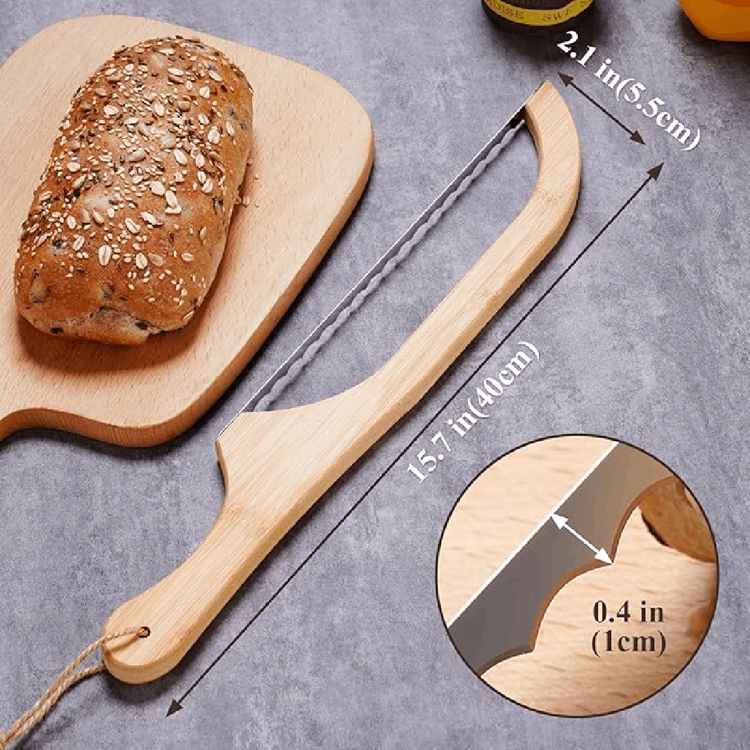 Ultimate Artisan Bread Knife – Serrated 10” Blade for Perfect Slicing of Crusty Loaves & Bagels, Ergonomic Grip