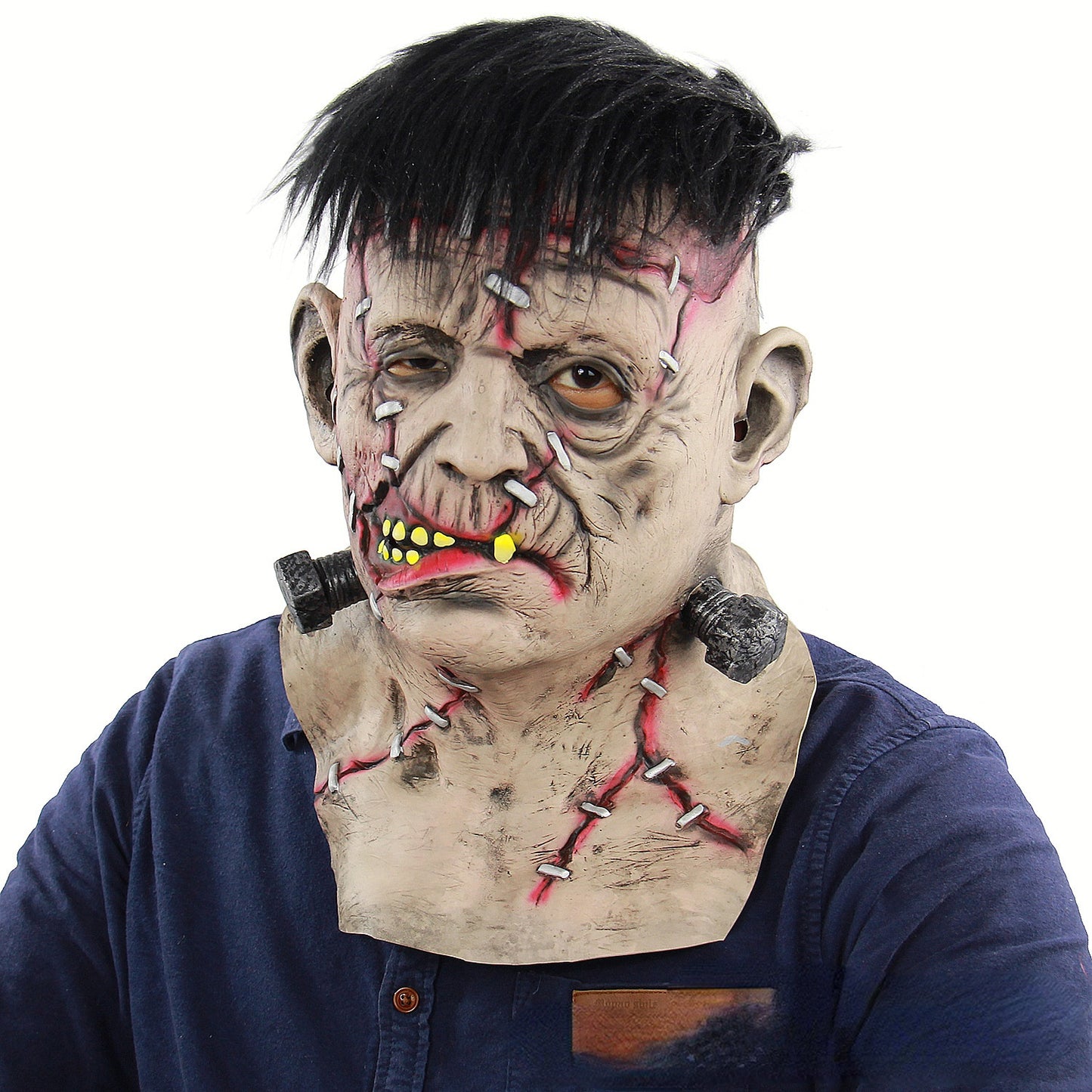 Halloween Mask Latex Full Head Scary Zombie Costume