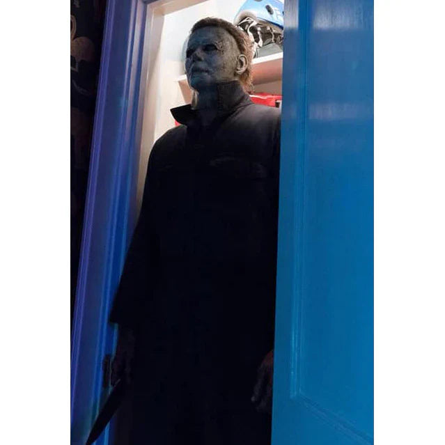 Lifelike Michael Myers Foam Latex Horror Mask - Perfect for Halloween Costume Parties, Handmade Replica of Iconic Character