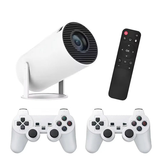 Home Theater Gaming Projector - Wifi6, BT5.0, 130" Screen