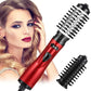 3-in-1 Rotating Hair Dryer and Styler with Adjustable Temperature for Effortless Curls and Waves