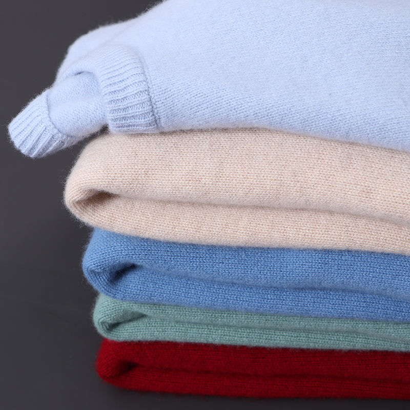Blød afslappet herre crewneck sweater - oversized strik