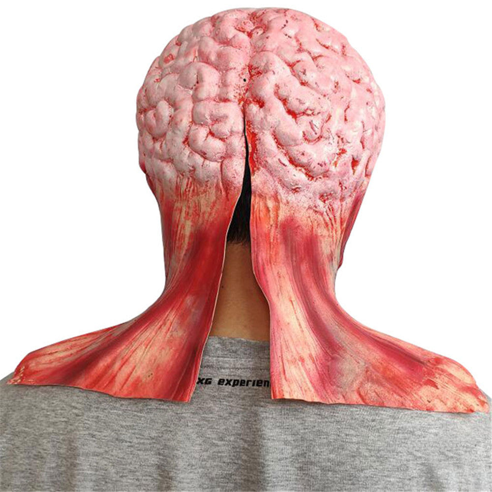 Halloweenmask Latex Ansiktslös Ruttet Ansikte Cosplay Höst 2025