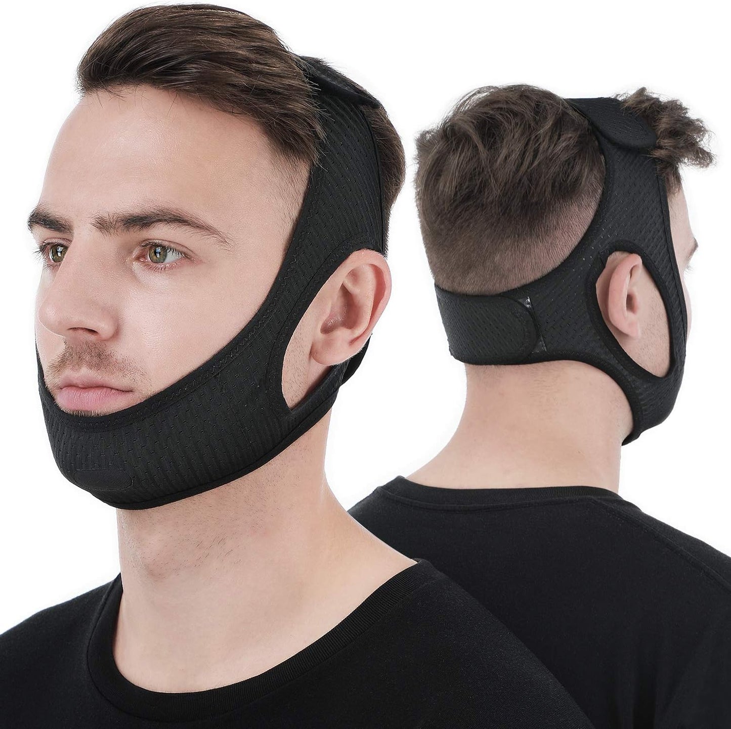 Anti Snoring Chin Strap Breathable Sleep Apnea Aid 2025