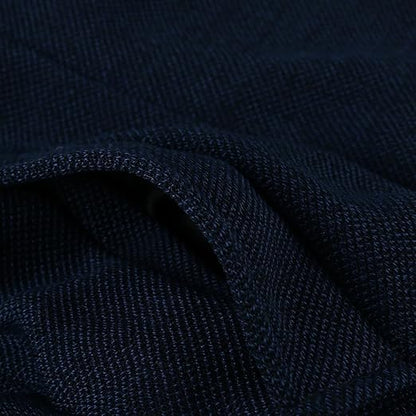 Warm Women's Winter Coat - Asymmetric Zip, Cotton Blend