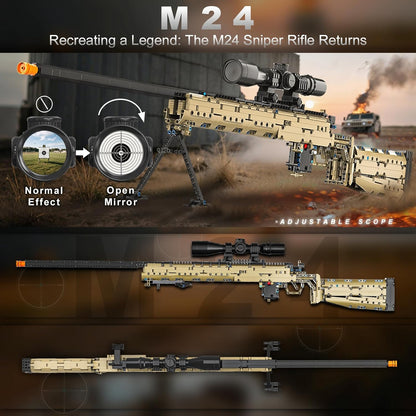 M24 Sniper Rifle — Build It Yourself!