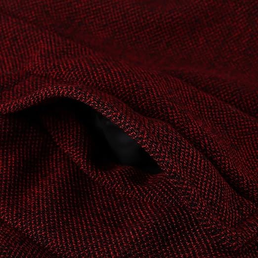 Warm Women's Winter Coat - Asymmetric Zip, Cotton Blend