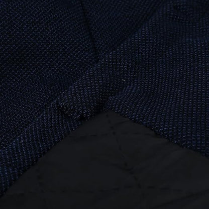 Warm Women's Winter Coat - Asymmetric Zip, Cotton Blend