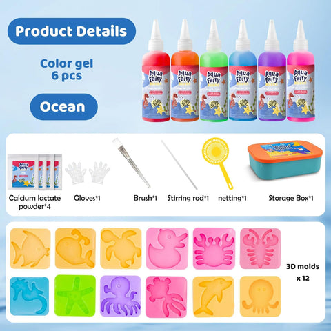 AquaMagic 3D Art Kit – DIY Crafting Set for Kids