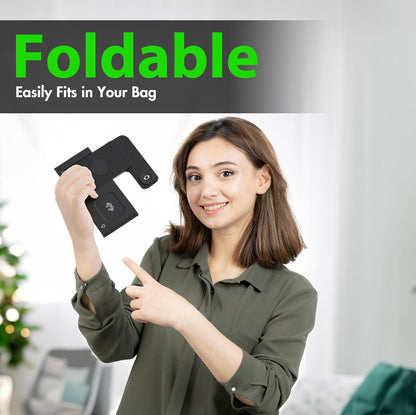 3-In-1 Wireless Charger Stand Adjustable Stand Charging Dock Back To School 2025 Space-Saving Desk Organizer