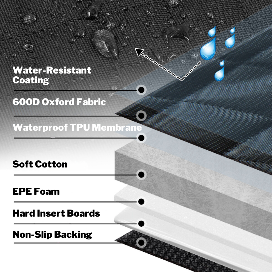 Copertura per Seggiolino Auto Amaca Impermeabile Protettore con Tasche Portaoggetti e Finestra in Rete per Auto e Camion Regalo Autunno 2025