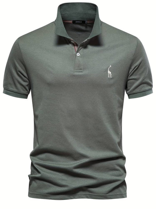 Stylish Men's Polo Shirt - Breathable, Modern Fit, Soft Fabric, Available in Multiple Colors and Sizes-1