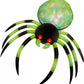 8ft Wide Halloween Inflatable Spider with LED Lights – Spooky Outdoor Yard Decoration