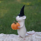 Handcrafted Felt Pumpkin Mouse Ornament - Unique Seasonal Decor for Halloween & Christmas Celebrations