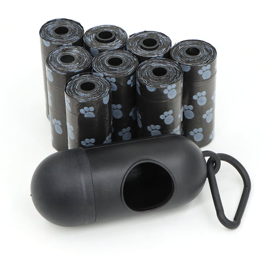 Dog Waste Bags With Dispenser - Heavy-Duty Leak-Proof Poop Bags, 8 Rolls Of 15, Travel-Ready Fall 2025