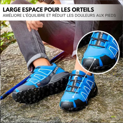 Lightweight Orthopedic Hiking Shoes for Women with Non-Slip Sole, Ergonomic Design, and Shock Absorption for Comfort and Stability-2