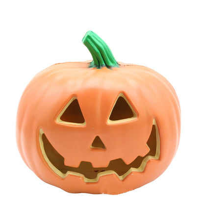Halloween Pumpkin Lantern Plastic Blow Molded Decor