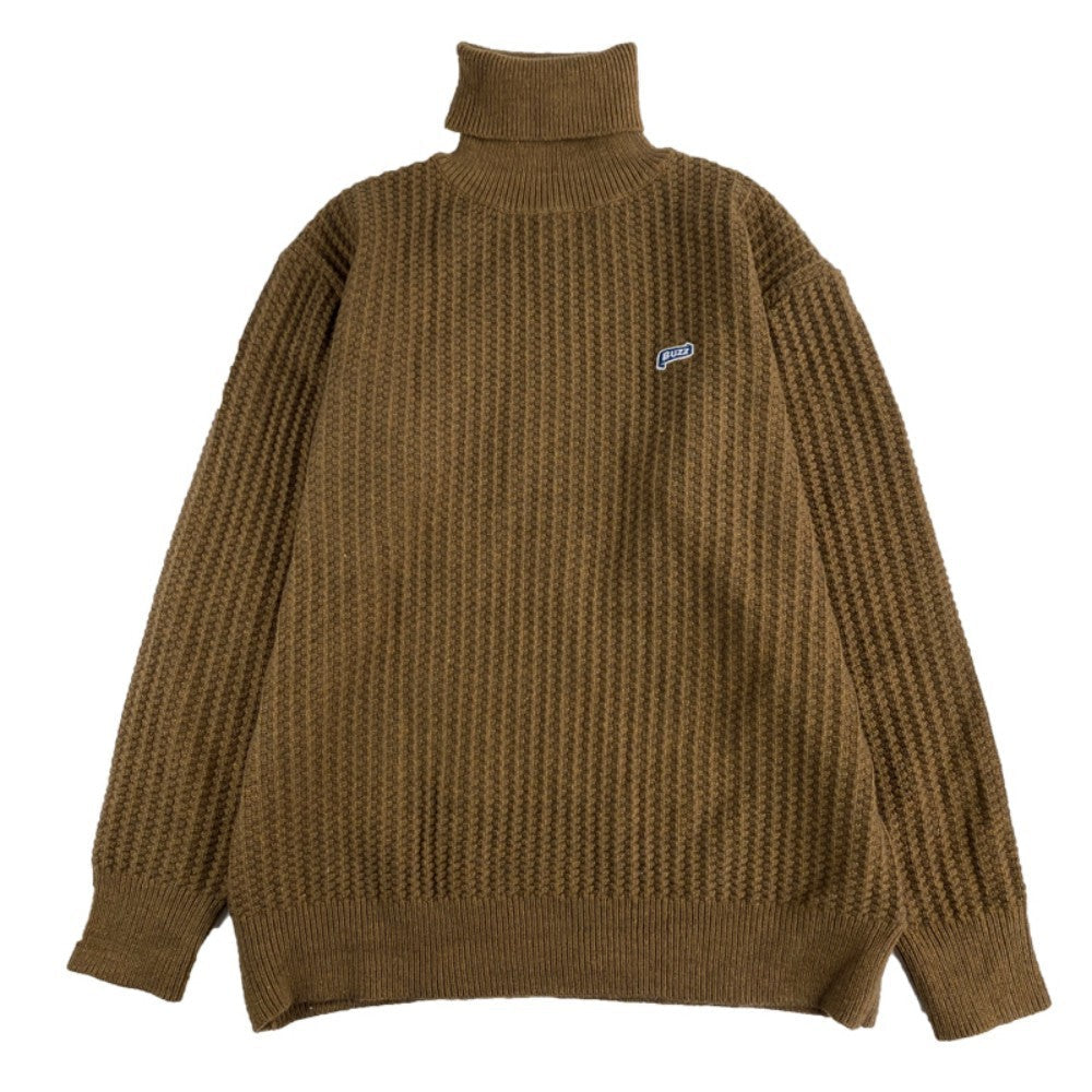 Oversized Unisex Sweater – Turtleneck, Knit, For Layering