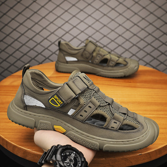 Chaussures d’Eau Homme Respirantes - Décontractées, Tige PU et Mesh, Semelle EVA, Pour Activités Aquatiques