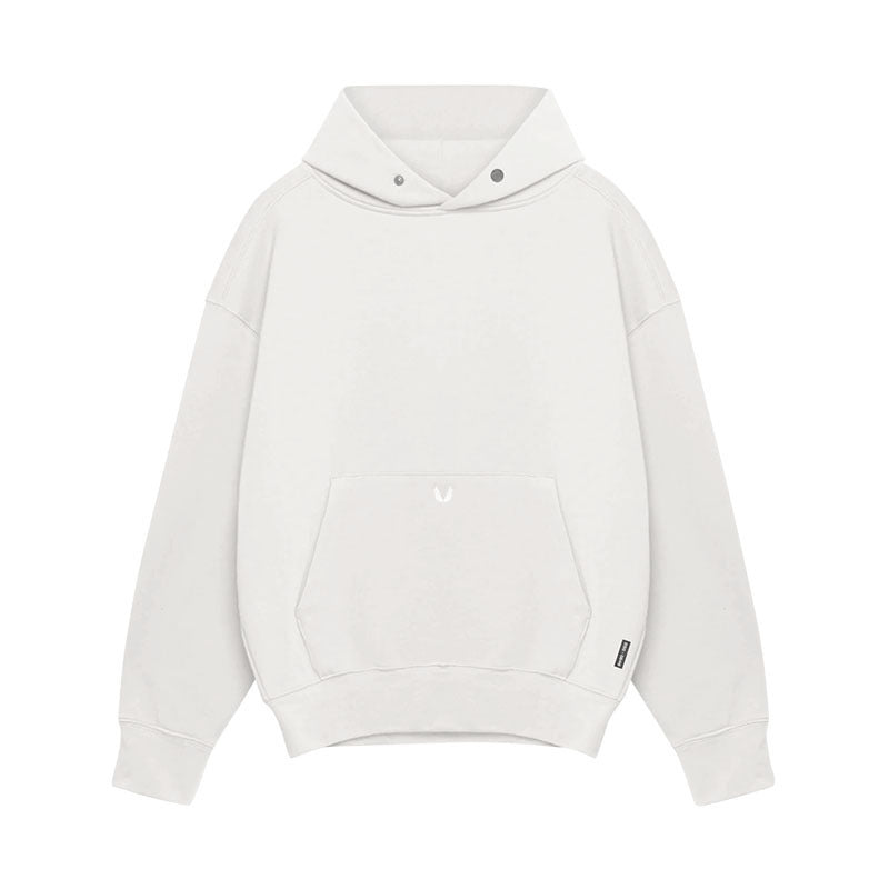 Oversized Relaxed Men's Pullover Hoodie - Cotton, Casual