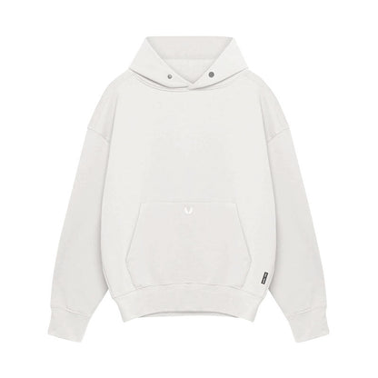 Oversized Relaxed Men's Pullover Hoodie - Cotton, Casual