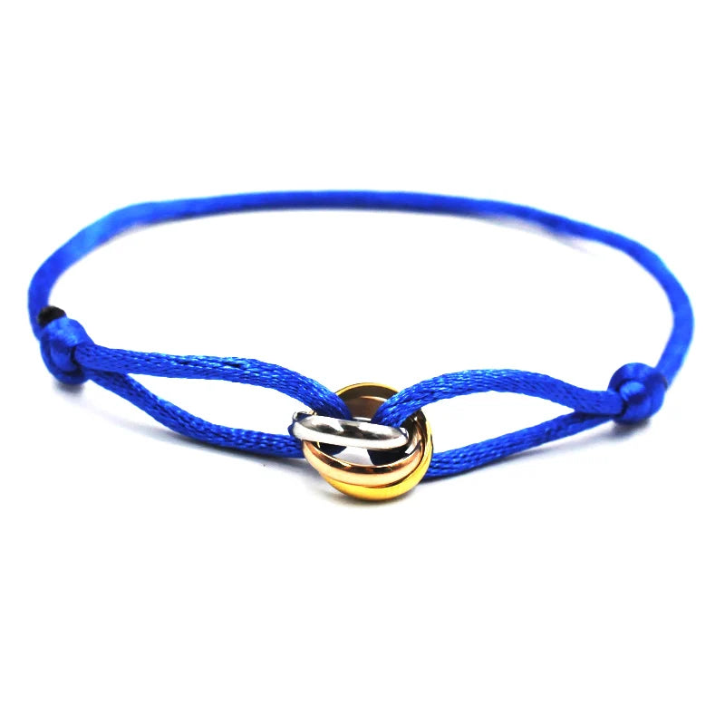 Bracelet Rope Chain Wrap Bracelet Adjustable Unisex Jewelry 3 Metal Buckle Fall 2026 Trend Gift