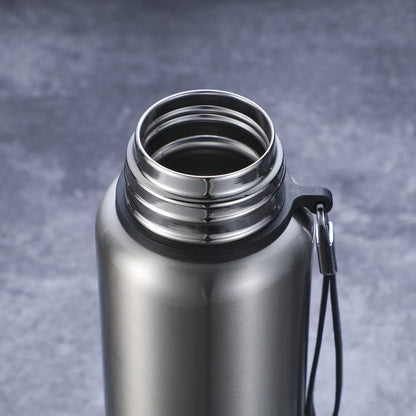 Stainless Steel Water Bottle – Vacuum Insulated Sports Bottle, Summer Travel 2026 Keeps Drinks Hot Or Cold
