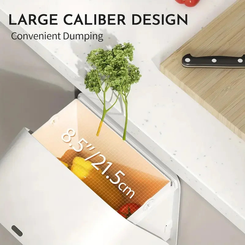 Motion Sensor Trash Can Hanging Bin For Cabinet Door